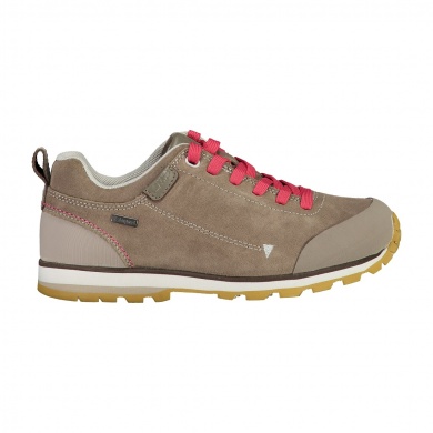 CMP Alltag-Travelschuhe Elettra Low WP (Hiking, wasserdicht) khakibraun Damen